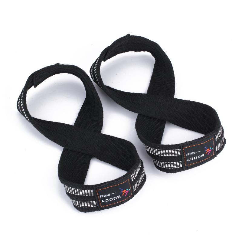 Wrist Wraps Weightlifting Support - 1 زوج الشكل 8 رفع الأثقال