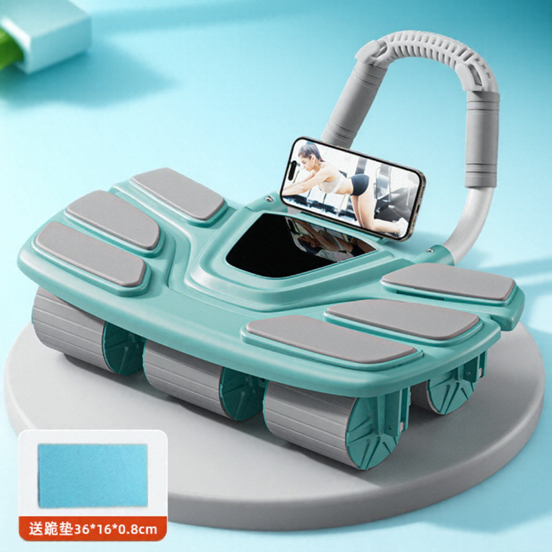 عجلة تمارين البطن سداسية العجل - مراجعة Ab Roller Wheel With Elbow Support وسعره